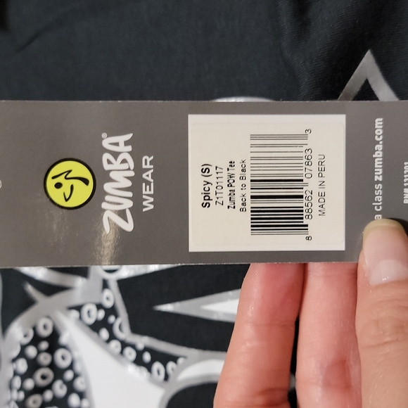 Zumba Wear POW tee in Spicy - Picture 2 of 2